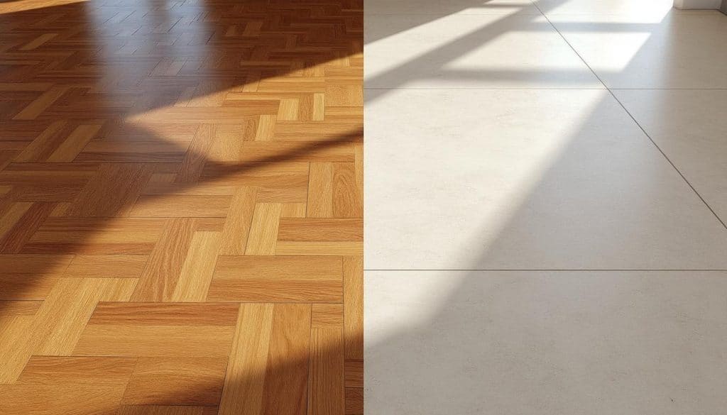 découvrez comment choisir entre parquet et carrelage pour chaque pièce de votre maison, en fonction du style, de la durabilité et de l'utilisation.