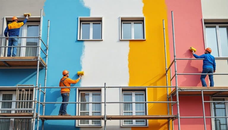 spécialistes des travaux de façade : enduits, peinture et isolation extérieure pour protéger et embellir votre habitation avec des matériaux de qualité.