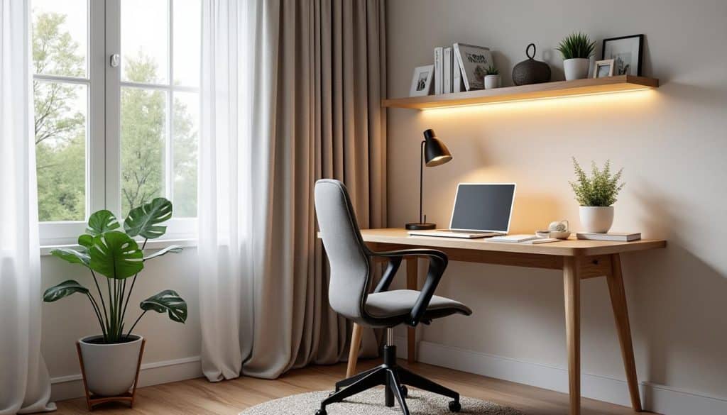 découvrez comment aménager un coin bureau à la maison pratique et confortable, avec des astuces faciles pour optimiser l'espace et améliorer votre productivité.