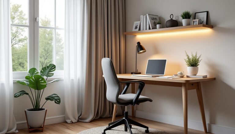 découvrez comment aménager un coin bureau à la maison pratique et confortable, avec des astuces faciles pour optimiser l'espace et améliorer votre productivité.