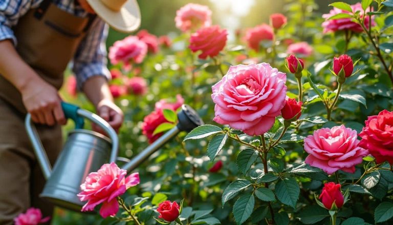 découvrez nos conseils pratiques pour entretenir vos rosiers tout au long de l'année et profiter de belles floraisons saison après saison.