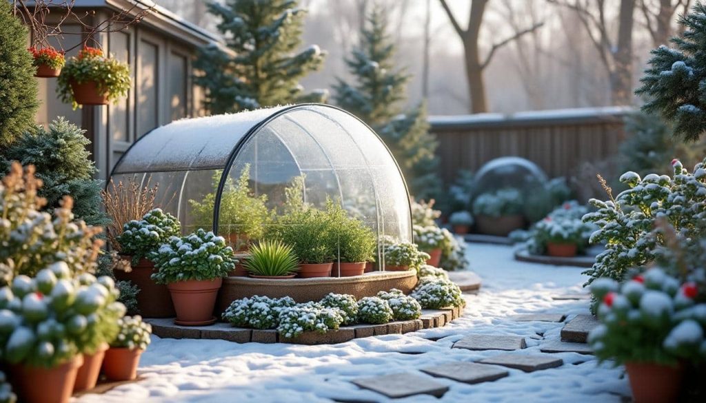 découvrez des astuces efficaces pour protéger vos plantes du froid en hiver et assurer leur survie pendant les périodes de gel.