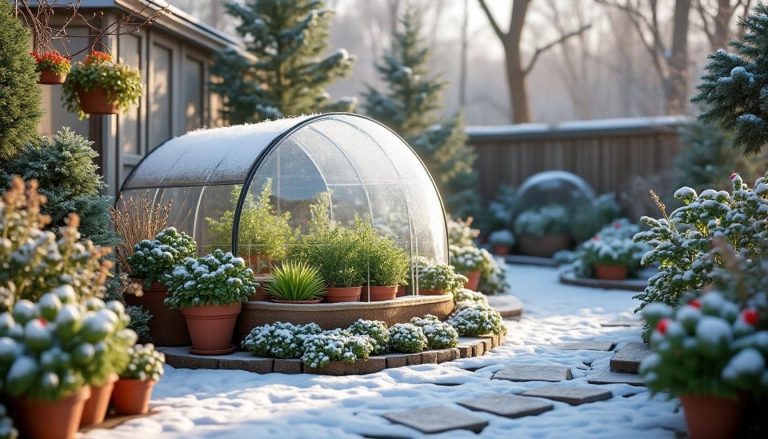 découvrez des astuces efficaces pour protéger vos plantes du froid en hiver et assurer leur survie pendant les périodes de gel.
