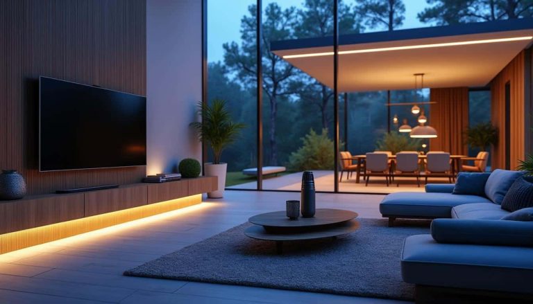 découvrez comment la domotique intelligente permet de contrôler facilement l'éclairage et la sécurité de votre maison à distance, pour plus de confort et de tranquillité.
