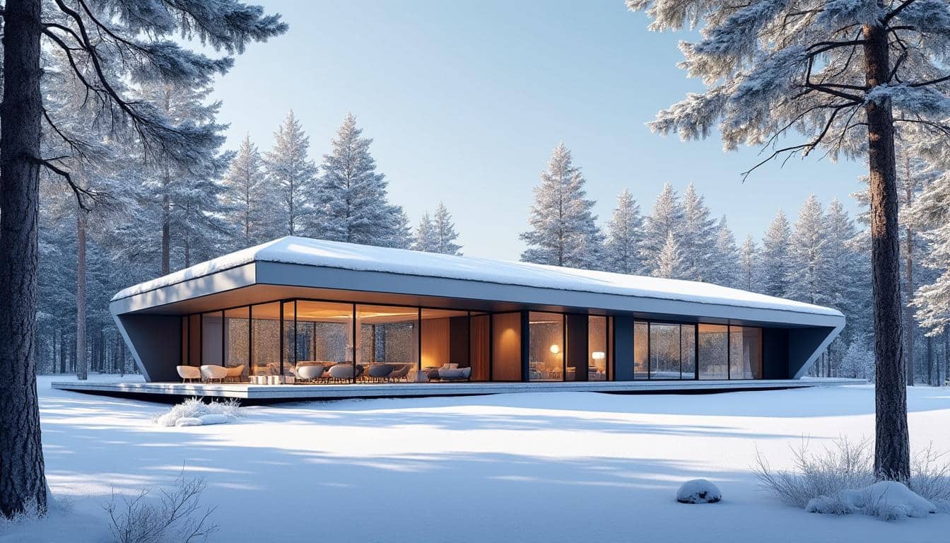 découvrez comment une maison passive réduit considérablement la consommation d'énergie de chauffage grâce à une isolation optimale et une conception intelligente.