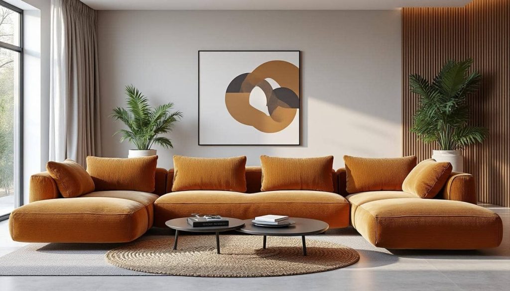 découvrez comment le velours côtelé apporte une texture chaleureuse et un style élégant aux canapés modernes, transformant votre intérieur en un espace cosy et tendance.