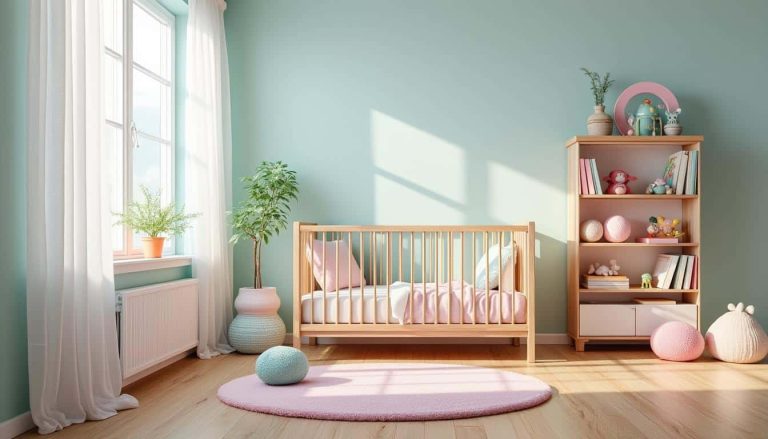 découvrez comment les couleurs pastel créent une ambiance douce et apaisante dans la chambre de votre enfant, favorisant le calme et le bien-être.