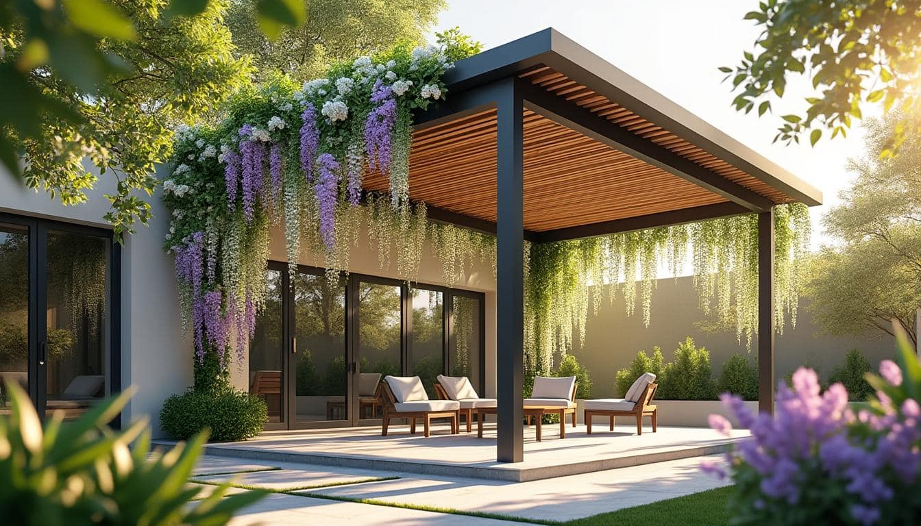 découvrez la pergola bioclimatique idéale pour accueillir vos plantes grimpantes parfumées, alliant confort, design et fraîcheur naturelle toute l'année.