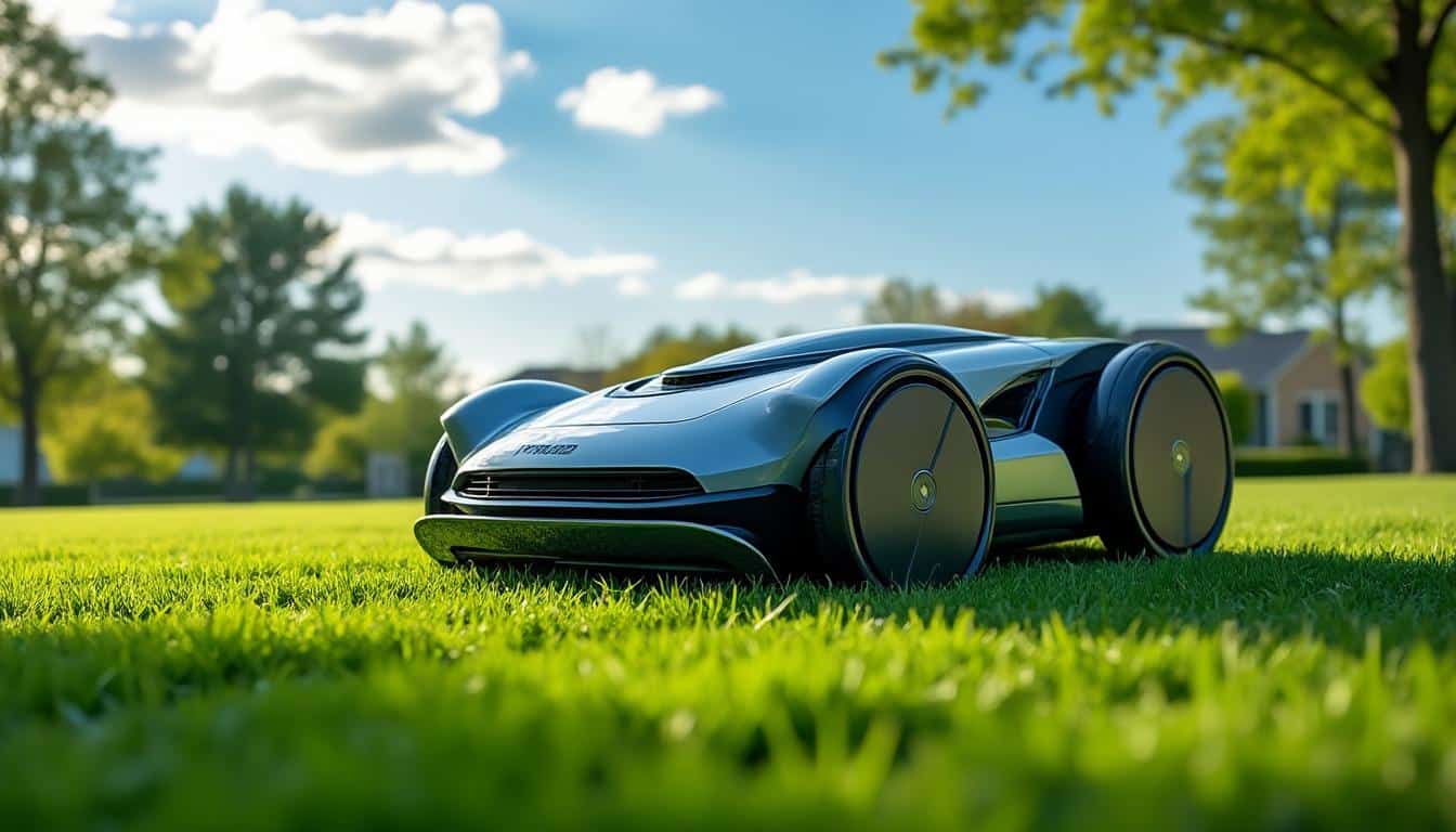 découvrez comment la tondeuse robot maintient votre pelouse à une hauteur constante pour un gazon toujours impeccable et bien entretenu.