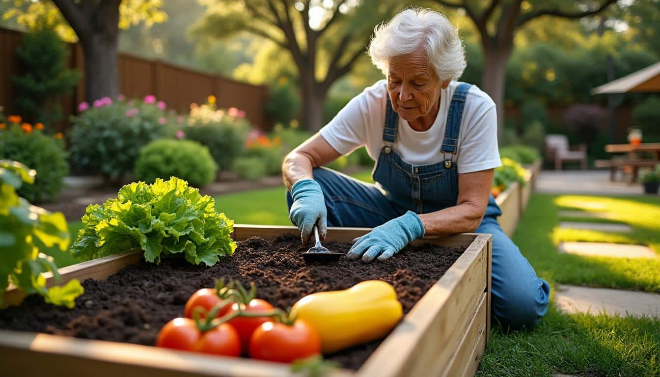 découvrez comment un potager surélevé rend le jardinage accessible et agréable pour les personnes âgées, en facilitant la plantation, l'entretien et la récolte sans effort.