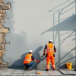 le ravalement de façade protège efficacement vos murs extérieurs contre les intempéries, préservant l'esthétique et la durabilité de votre habitation.