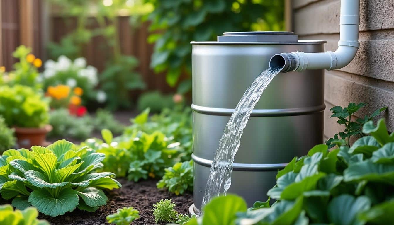 découvrez comment le récupérateur d'eau de pluie alimente efficacement l'arrosage de votre potager, économisant l'eau et favorisant un jardin durable.