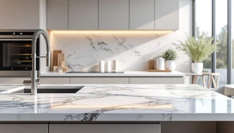 découvrez comment le marbre blanc apporte une élégance intemporelle et un raffinement unique à vos plans de travail, alliant beauté naturelle et durabilité.
