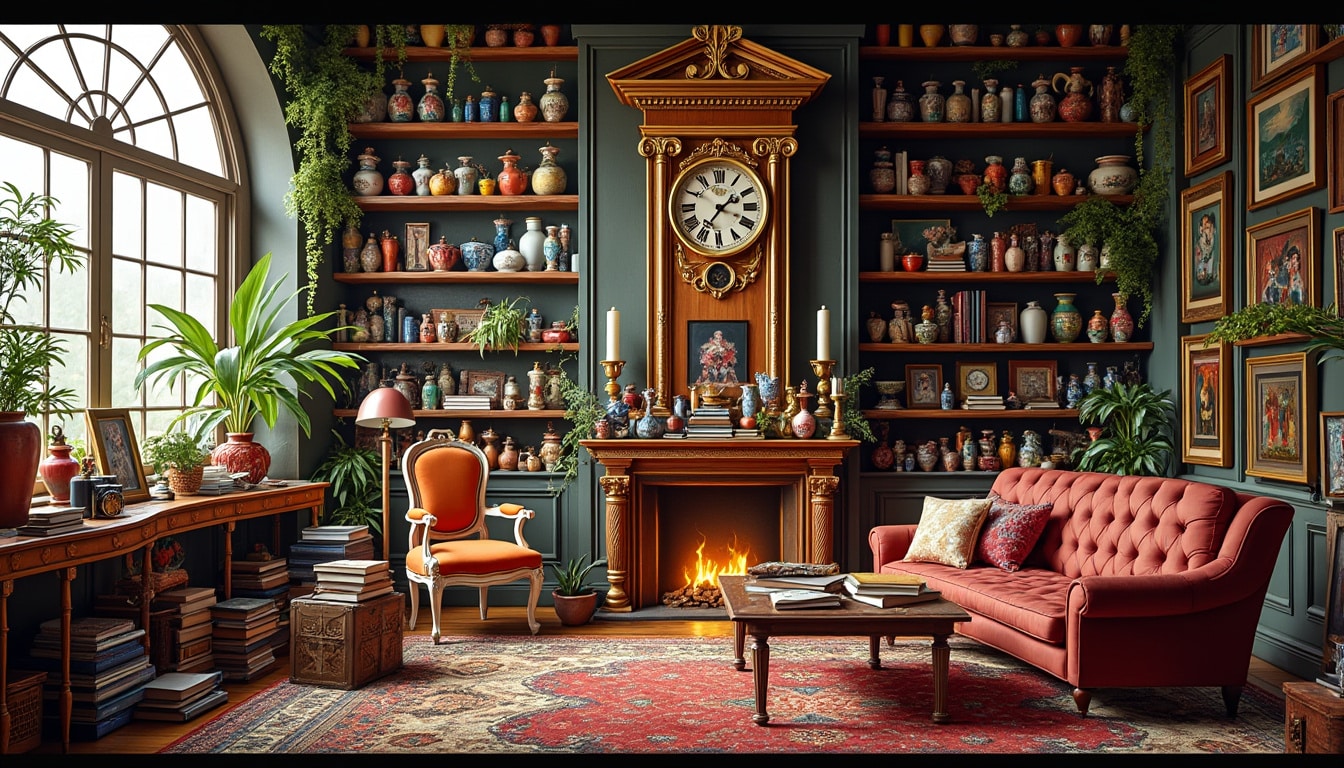 découvrez le style maximaliste qui célèbre l'accumulation d'objets de collection, mêlant audace et personnalité pour un intérieur unique et riche en histoires.