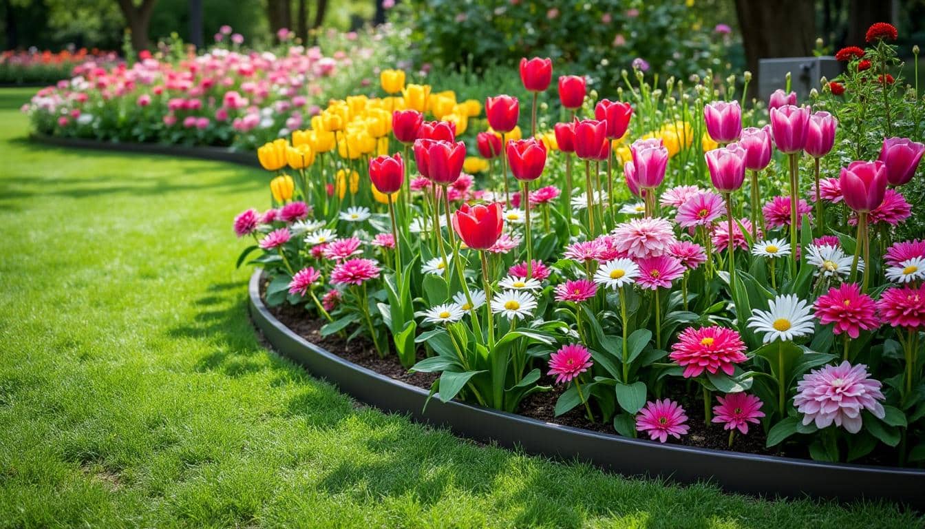 découvrez comment les bordures en acier apportent une délimitation nette et élégante à vos massifs de fleurs, alliant durabilité et esthétique pour un jardin parfaitement organisé.