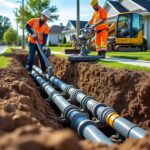 découvrez comment les travaux d'assainissement permettent de raccorder votre logement au réseau collectif pour garantir une gestion efficace et écologique des eaux usées.