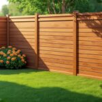 découvrez la clôture en bois composite, qui offre l'aspect naturel du bois tout en étant sans entretien, durable et résistante aux intempéries.