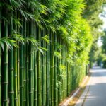 découvrez comment une haie de bambous peut servir d'écran acoustique naturel pour réduire efficacement le bruit dans votre jardin ou autour de votre maison.