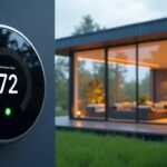 découvrez comment une maison intelligente ajuste automatiquement le chauffage en fonction des conditions météorologiques extérieures pour un confort optimal et des économies d'énergie.