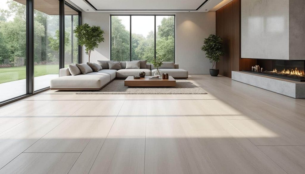 découvrez comment le carrelage grand format peut agrandir visuellement les sols de votre maison, apportant élégance et modernité à chaque pièce.
