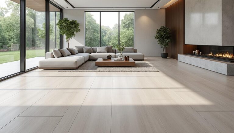 découvrez comment le carrelage grand format peut agrandir visuellement les sols de votre maison, apportant élégance et modernité à chaque pièce.