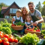 découvrez comment un jardin potager peut fournir à votre famille des produits frais et sains tout au long de l'année.