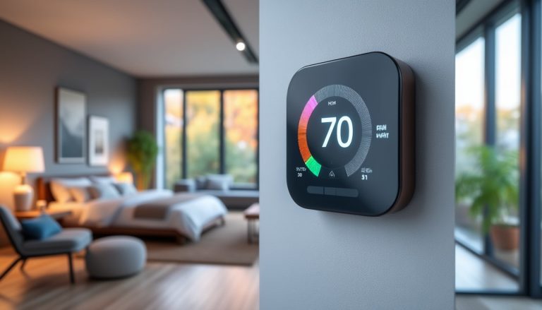 découvrez comment le thermostat connecté ajuste la température pièce par pièce pour un confort optimal et des économies d'énergie.