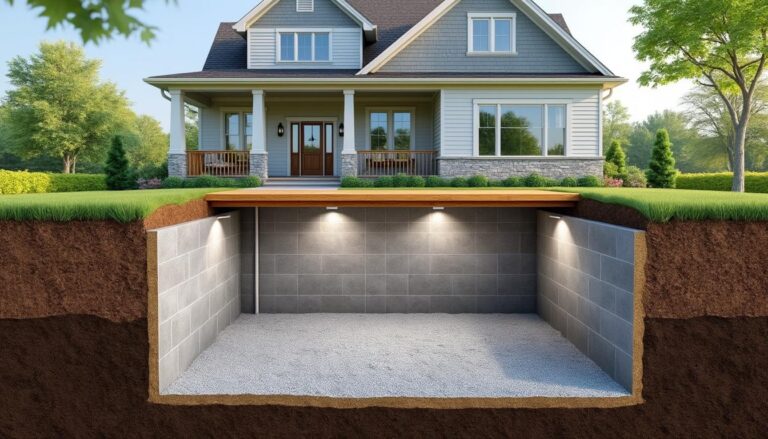 le vide sanitaire agit comme une barrière efficace pour protéger votre maison contre les remontées d'humidité, garantissant ainsi un habitat sain et durable.