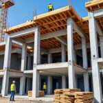 découvrez l'importance des travaux de gros œuvre, qui forment la structure porteuse essentielle de tout bâtiment, garantissant stabilité et durabilité.