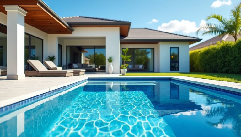 découvrez l'importance d'un entretien rigoureux de la filtration pour préserver la qualité de l'eau dans une maison avec piscine.