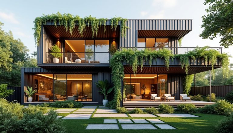 découvrez comment la maison container transforme des structures métalliques recyclées en habitations modernes, écologiques et durables.