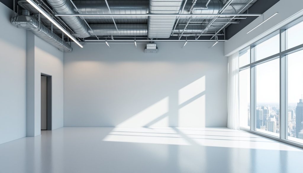 découvrez comment la pose de faux plafond permet de dissimuler efficacement les gaines électriques et la ventilation mécanique contrôlée (vmc) pour un intérieur esthétique et fonctionnel.