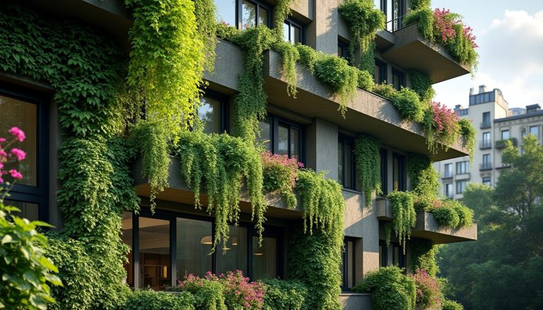 découvrez comment un jardin suspendu transforme vos murs en une cascade luxuriante de verdure, apportant fraîcheur et beauté naturelle à votre espace.