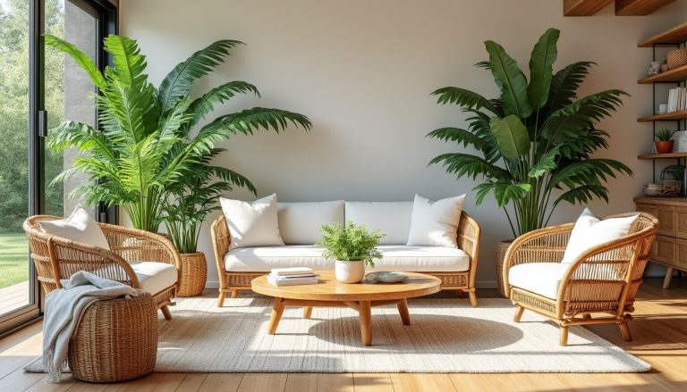 découvrez comment intégrer le mobilier d'extérieur dans votre salon pour créer une ambiance estivale, fraîche et conviviale tout au long de l'année.