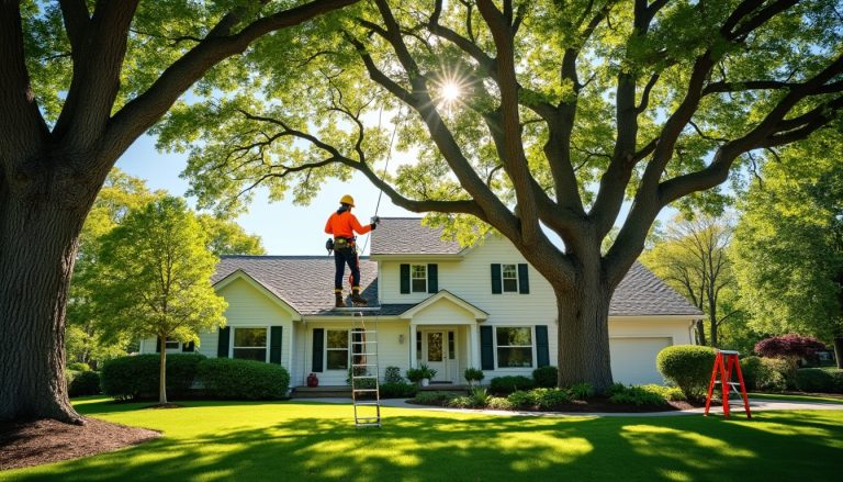découvrez comment l'élagage des grands arbres contribue à sécuriser les abords de votre maison en réduisant les risques liés aux branches dangereuses et en améliorant la prévention.