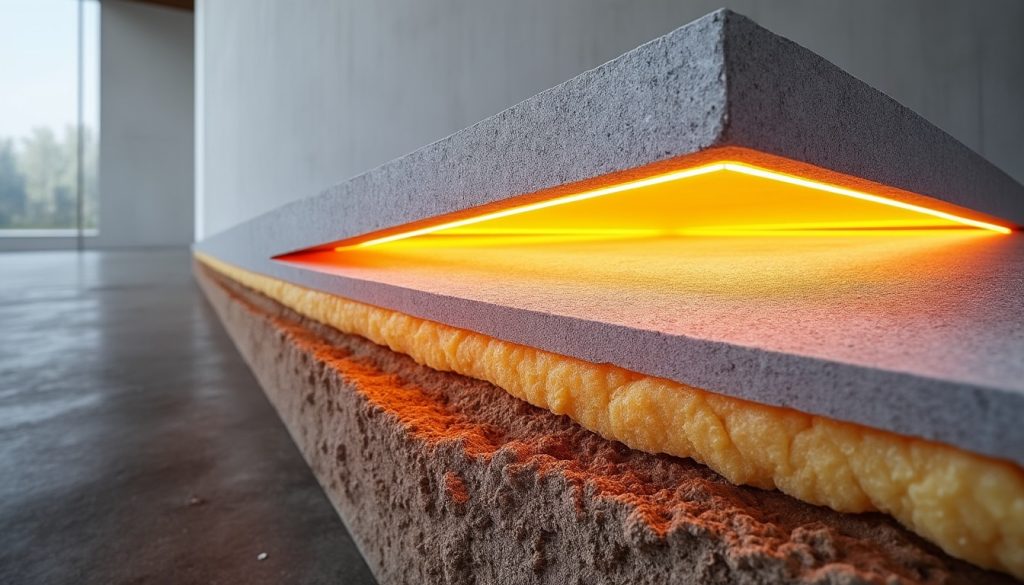 découvrez comment la pose d'isolation sous dalle permet de réduire efficacement les pertes de chaleur par le sol, améliorant ainsi le confort thermique de votre habitation et réalisant des économies d'énergie.