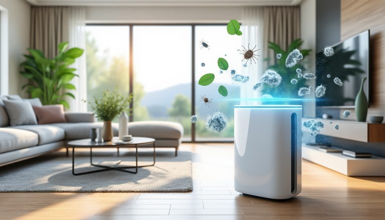 découvrez comment le purificateur d'air améliore la qualité de votre maison moderne en éliminant efficacement les allergènes pour un environnement sain et confortable.