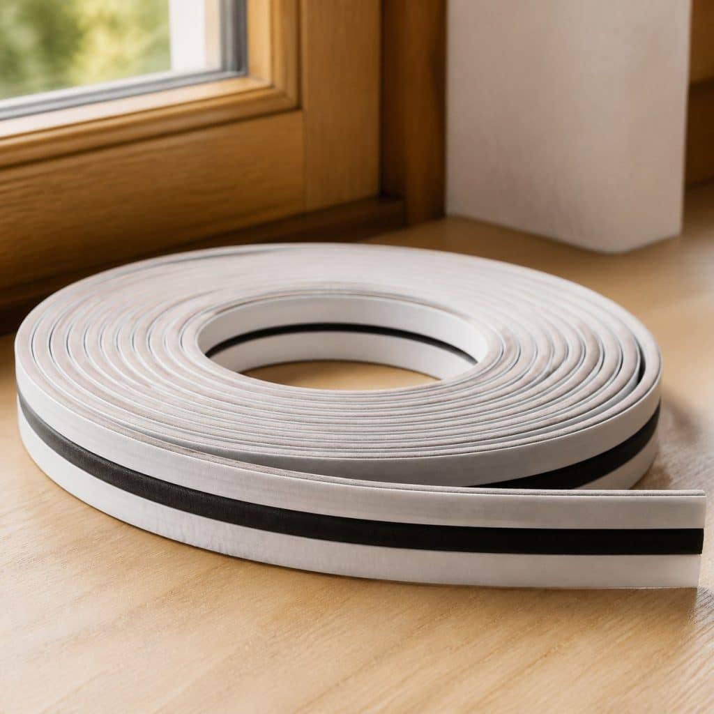 Rouleau de joint fenêtre bois double vitrage compatible feuillure rénovée