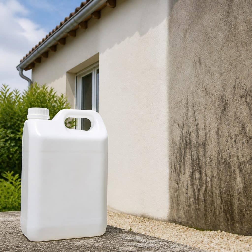 Bidon de nettoyant façade spécial crépi