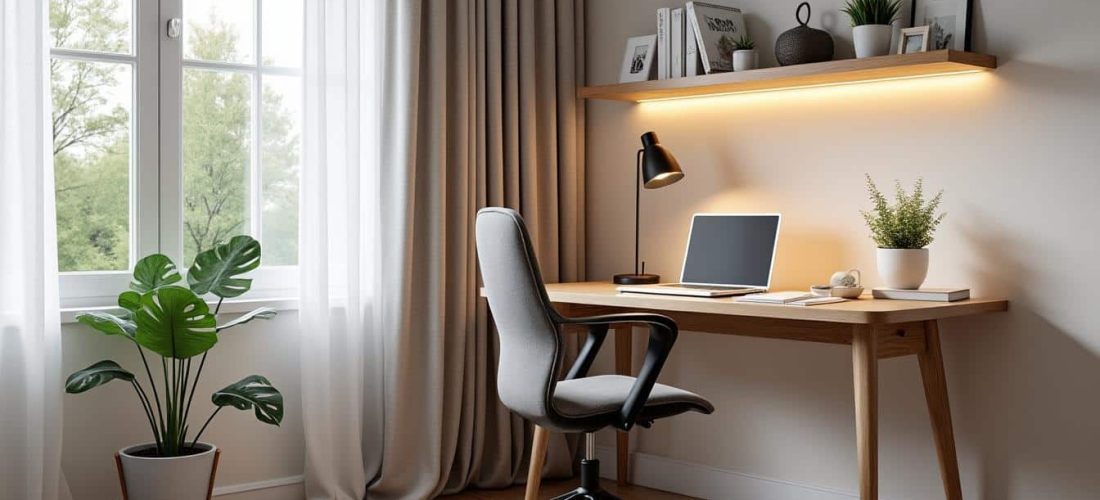 découvrez comment aménager un coin bureau à la maison pratique et confortable, avec des astuces faciles pour optimiser l'espace et améliorer votre productivité.
