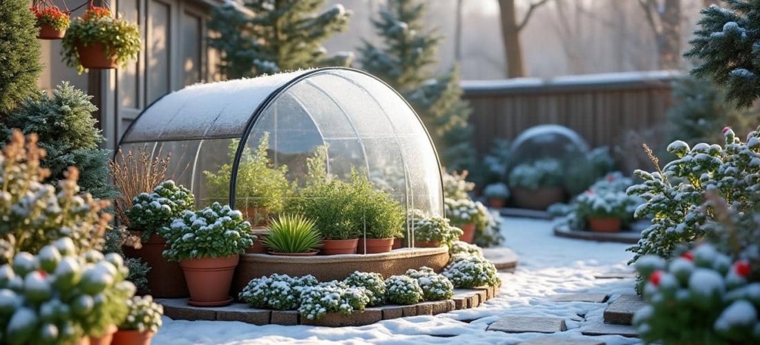 découvrez des astuces efficaces pour protéger vos plantes du froid en hiver et assurer leur survie pendant les périodes de gel.
