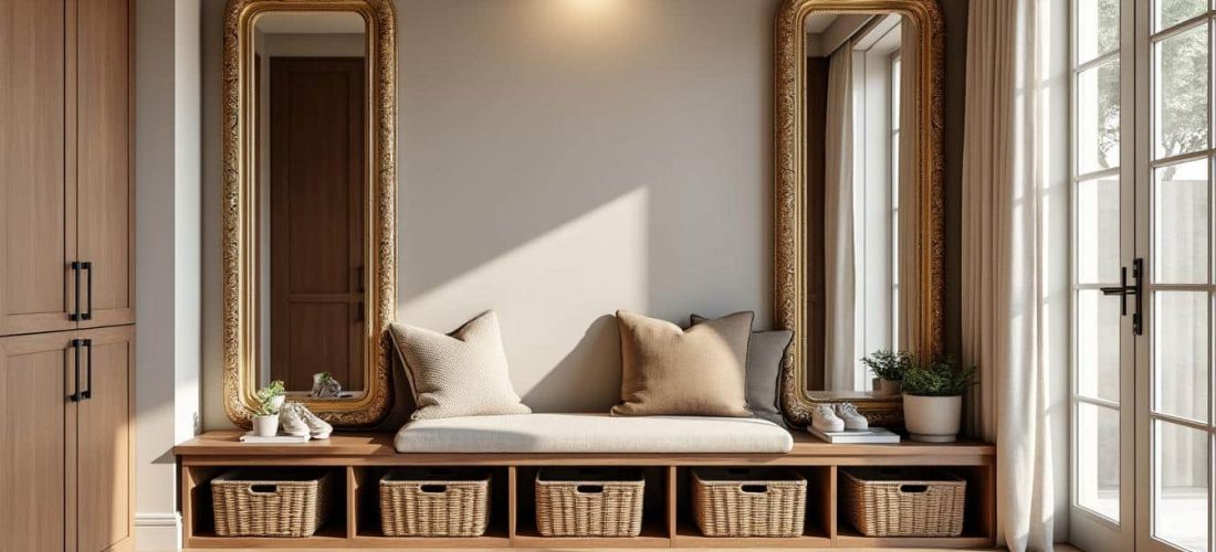 découvrez nos idées déco pour l’entrée : astuces de rangement, sélection de bancs pratiques et miroirs tendance pour un espace accueillant et organisé.