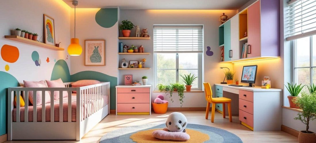 découvrez des idées de décoration pour enfants avec des chambres évolutives et sécurisées, alliant confort, style et sécurité pour accompagner la croissance de votre enfant.