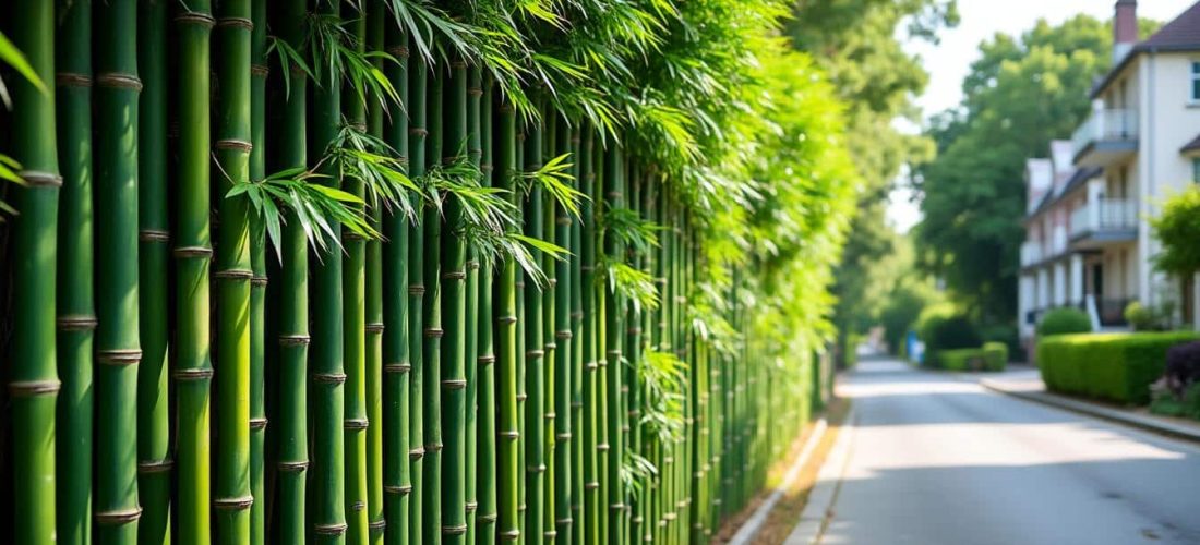 découvrez comment une haie de bambous peut servir d'écran acoustique naturel pour réduire efficacement le bruit dans votre jardin ou autour de votre maison.