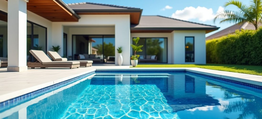découvrez l'importance d'un entretien rigoureux de la filtration pour préserver la qualité de l'eau dans une maison avec piscine.