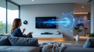 découvrez la maison intelligente qui se contrôle entièrement par la voix pour un confort et une simplicité d'utilisation inégalés.