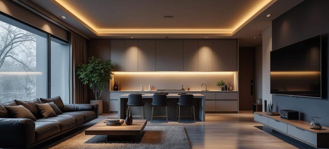découvrez comment la pose de luminaires encastrés peut moderniser et sublimer l'éclairage intérieur de votre maison pour une ambiance contemporaine et élégante.