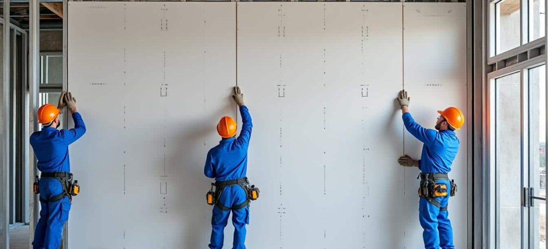 découvrez comment la pose de plaques de plâtre permet de créer facilement de nouvelles cloisons intérieures pour aménager et personnaliser vos espaces de vie.