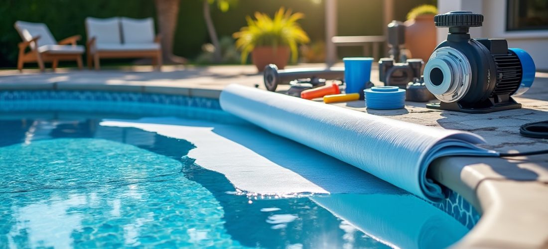 découvrez comment la rénovation de votre piscine inclut le changement du liner et de la pompe de filtration pour une eau plus propre et une meilleure durabilité.