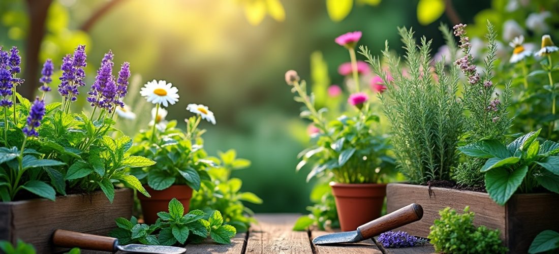 découvrez comment cultiver un jardin d'herbes médicinales pour bénéficier de remèdes naturels simples et efficaces directement chez vous.